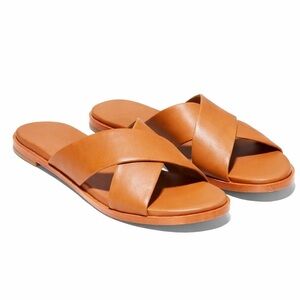 Cole Haan Brown Slide Sandals size 7.5